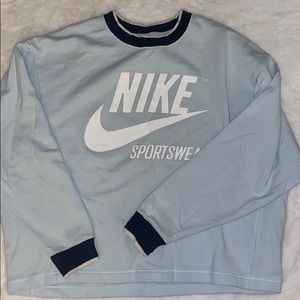 Nike sportswear cropped crewneck